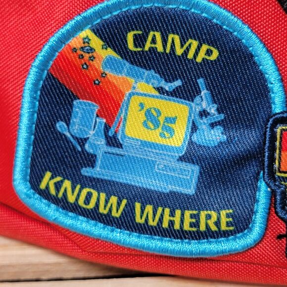 Stranger Things Red Fanny Pack w/ 2 Patches NWT - Picture 2 of 8